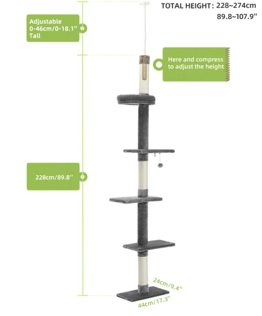 Multi-Level Cat Tree Tower (Sky Tree) | Tsuki