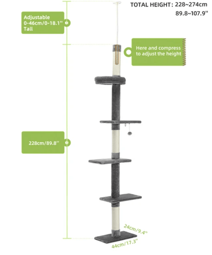 Multi-Level Cat Tree Tower (Sky Tree) | Tsuki