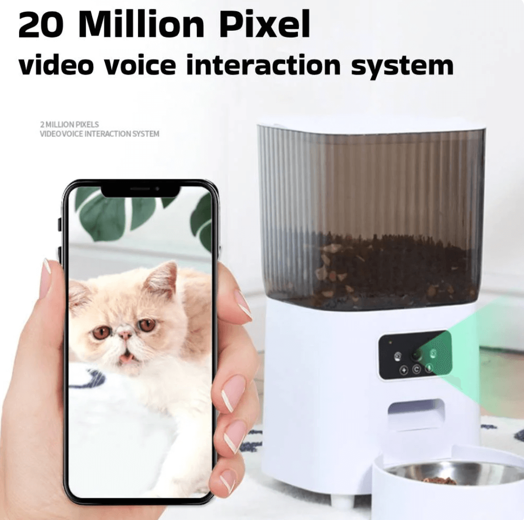 Automatic Pet Feeders with Pet Camera | Tsuki