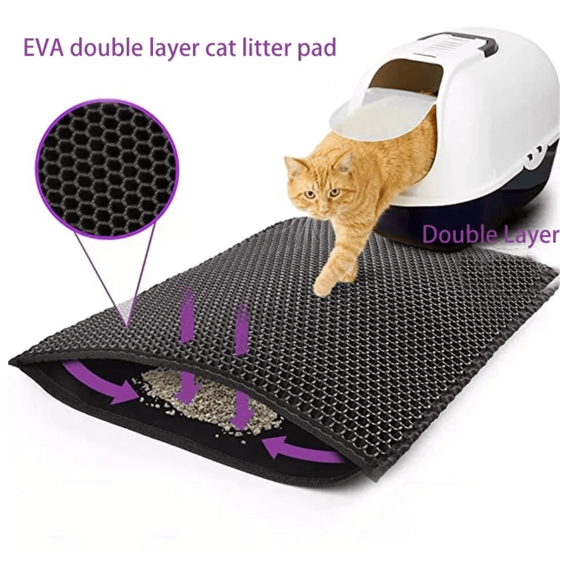 Double Layer EVA Cat Litter Pad | Tsuki