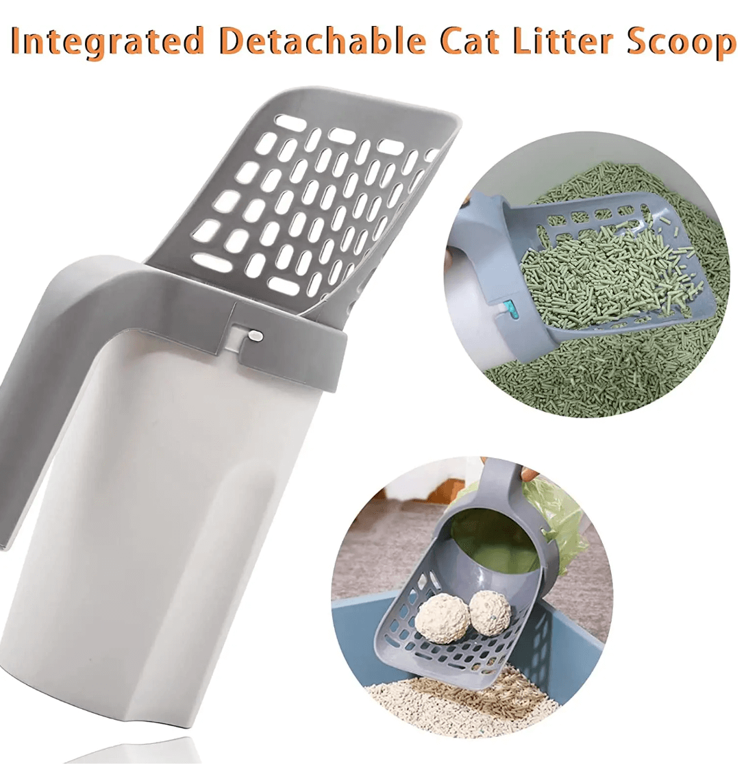 Cat Litter Shovel Scoop with Refill Bag | Tsuki