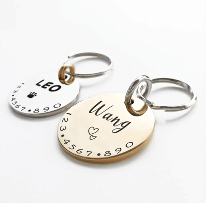 Customized Pet ID Tag Collar | Tsuki