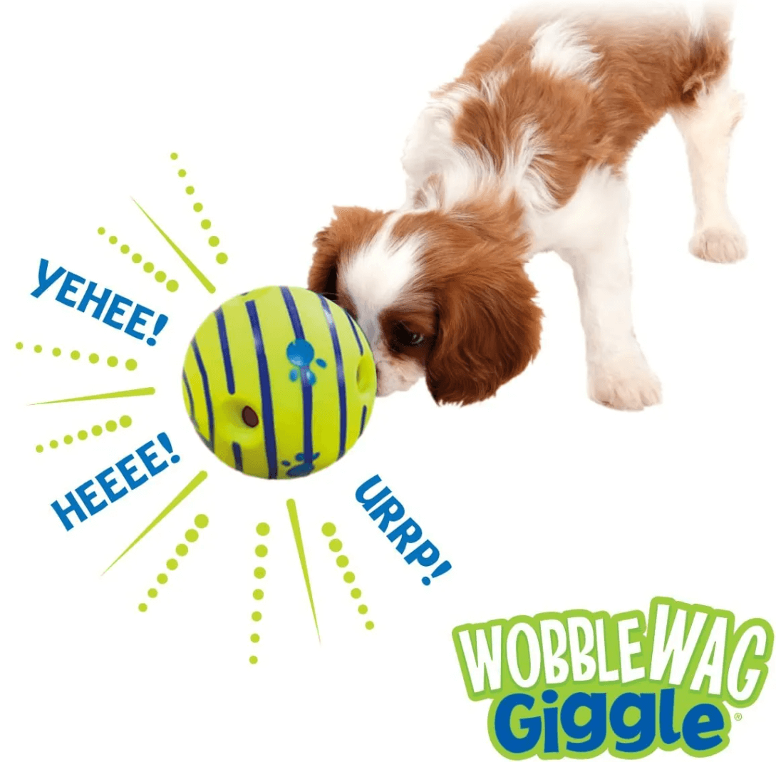 Wobble Wag Giggle Glow Ball Pet Toys | Tsuki