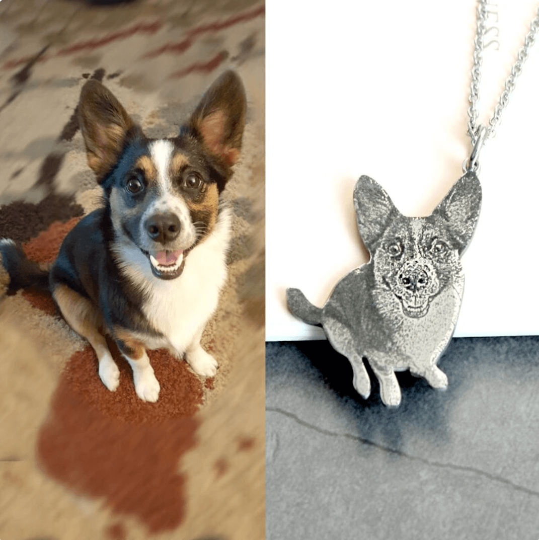 Customized Pet Necklace | Tsuki