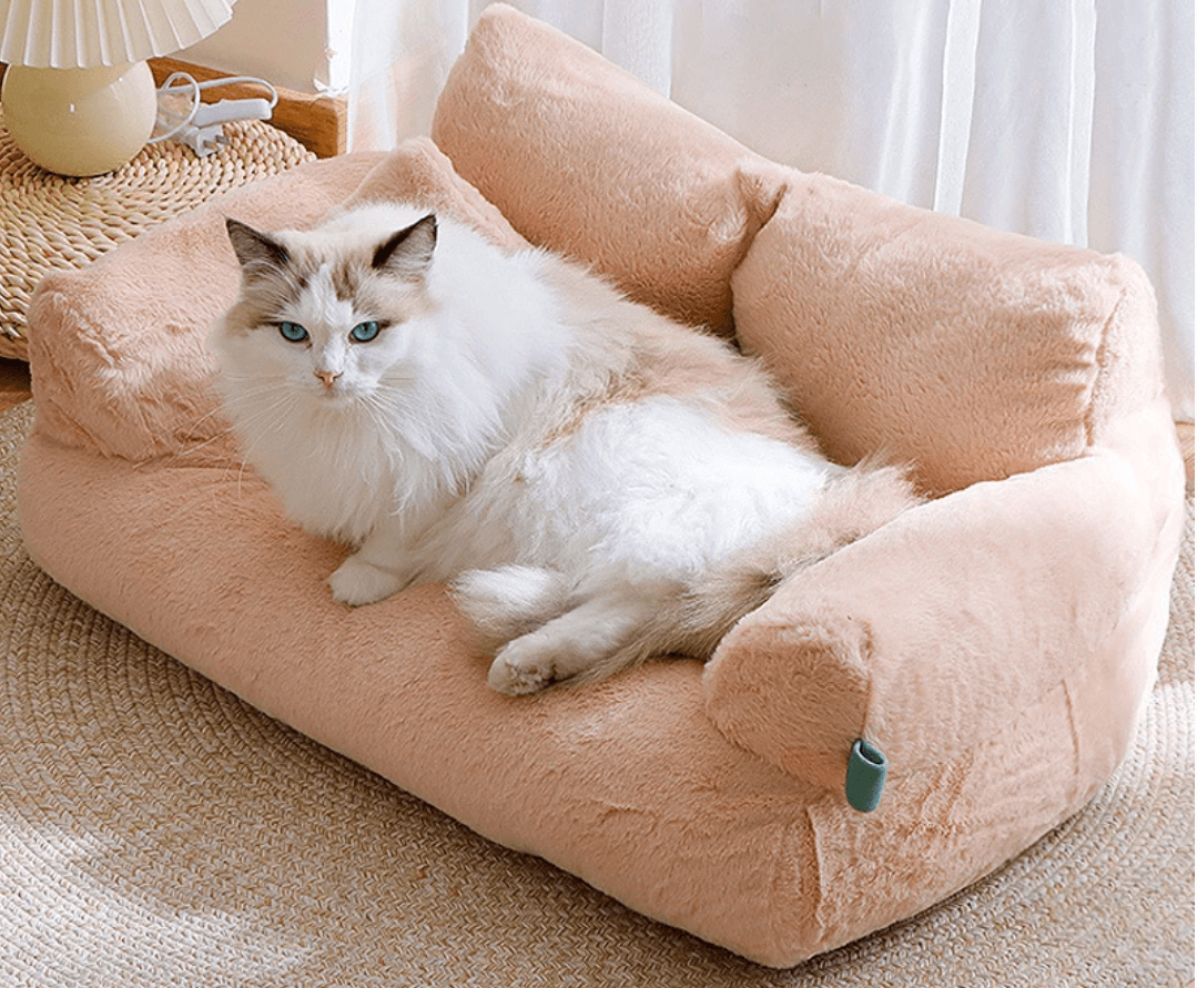 Luxury Pet Bed Sofa Winter Warm Cat Nest Bed | Tsuki