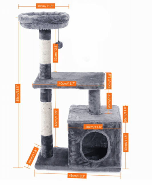 Multi-Level Cat Tree Tower (Small) | Tsuki